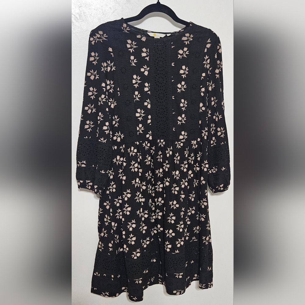 BODEN Detail Insert Jersey Dress SIZE 6 - Picture 7 of 8